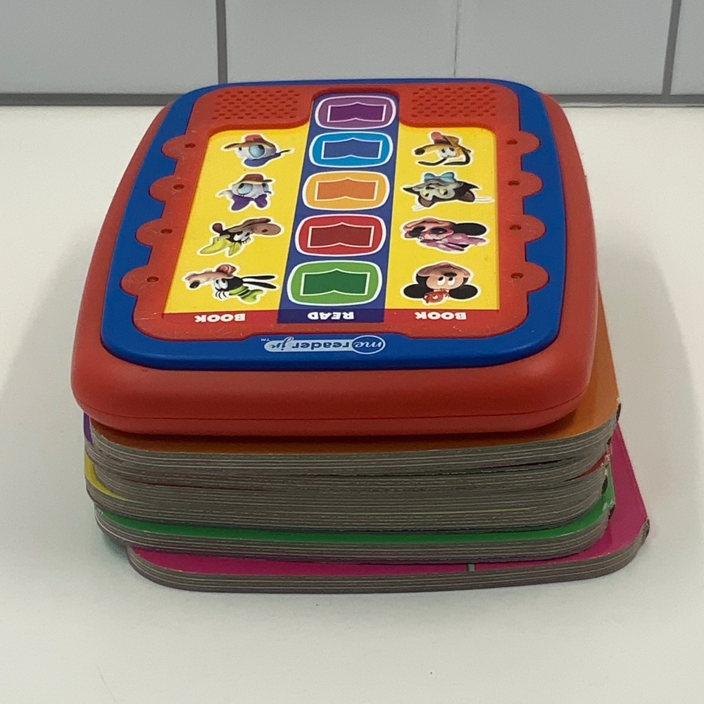 Disney Junior Mickey Mouse Me Reader Jr Electronic‎ Reader and 6 Board Book Set - Picture 10 of 10